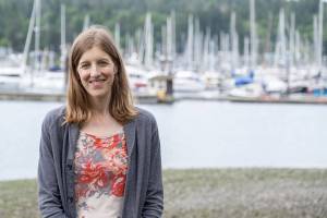 Damon Williams/Kitsap News Group
Nora Nickum of Bainbridge has written a childrens book on orcas.