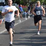 The run on the 4th attracted participants in various attire.