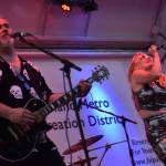 A band plays for the Bainbridge Island Street Dance July 3.