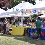 Activities at Kids Zone in Waterfront Park offered Pony rides, putt-putt golf, model boat building, bouncy houses and face painting.