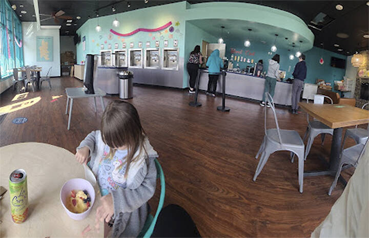 Island Cool Frozen Yogurt in Lynwood Center has purchased Mora and will turn it into its own ice cream store. Island yogurt courtesy photo