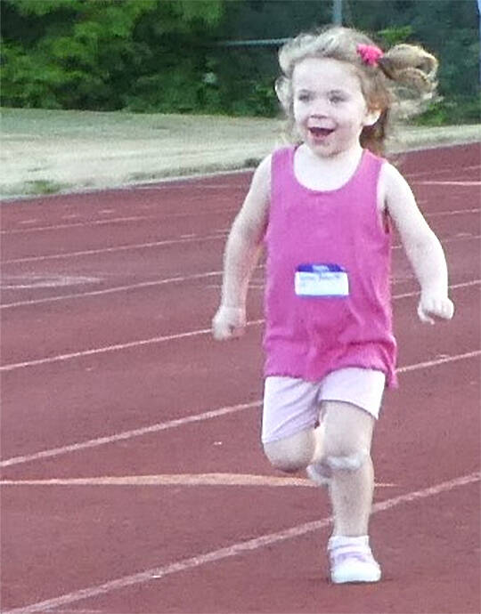 Doesnt matter the age they are smiling and giving it their all.