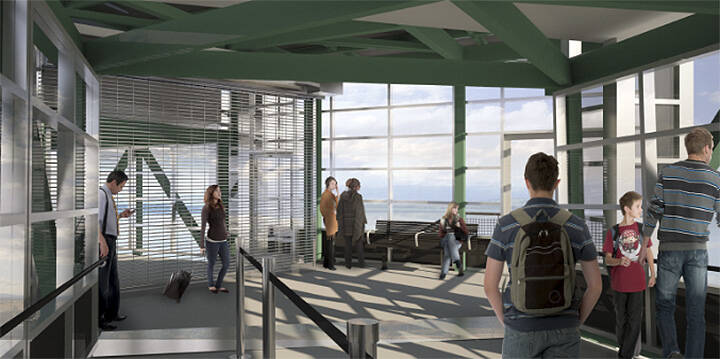 WSF courtesy images
The new walkway will have many advantages over the old one.