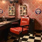 Nancy Treder/Kitsap News Group Photos
The original chair from the barber shop that existed in the current space that the Bainbridge Escape room fills sets the scene for the Crime of the Century that unfolded on Bainbridge Island in 1914.