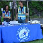 Medical Reserve Corps volunteers shared information about their role as part of the emergency response capabilities of Bainbridge Prepares in cooperation with COBI and BIFD.