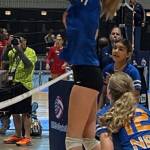 Holley McFadden helped push her club team to the national championships in Chicago last month.