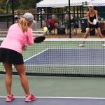 Nikki Jansen and Halliene Walker are enjoying their experience on Bainbridge Island since arriving.