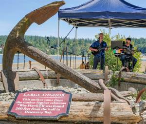 Damon Williams/Kitsap News Group
Rye and Barley perform at the Port Gamble Maritime Music Festival Aug 12.