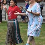 Locals join the tribal members in native dances and songs.