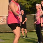 Josh Masters, Island Fitness instructor, leads an outdoor Zumba Dance for Maui fundraiser to benefit Maui-Strong. Masters mentor and instructor lost his Lahaina business in the fires.