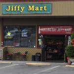 Jiffy Mart provides goods to Rolling Bay locals.