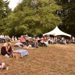 Nancy Treder/Kitsap News Group Photos
Community members attend a concert and picnic sponsored by the Bainbridge Island Parks & Trails Foundation to benefit the restoration and stewardship of Moritani Preserve Sept. 4 in Winslow.