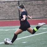 Divano scores the first goal of the second half to slim the lead.