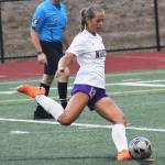 Sylenna Hogan scores two goals for the Vikings.