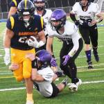 Garrett Goade picks up a handful of touchdowns on the ground.