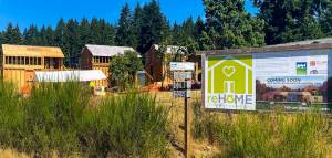 Clark Construction courtesy photos
Clark Construction won the Procore General Contractor Project Excellence Award for its work building the reHOME sustainability project.