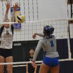 Nicholas Zeller-Singh/Kitsap News Group Photos
Olympics Aviyah Blackwell picks up the kill.