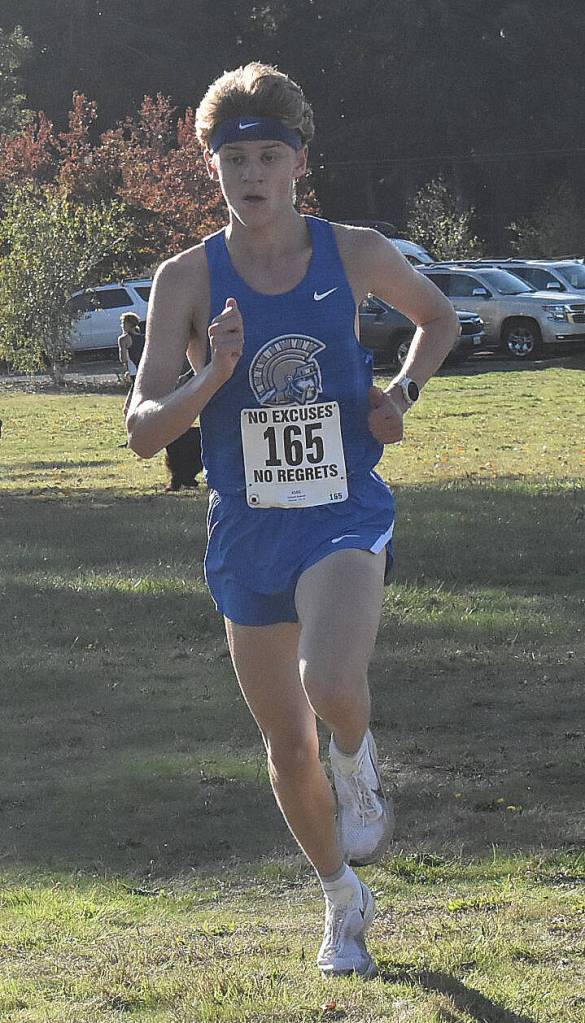 Olympics Samuel Bonsell finishes second in the boys division.