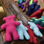 Some of the 100 teddy bears were displayed on Pia the Peacekeeper before shipping them overseas.
Some of the 100 teddy bears were displayed on Pia the Peacekeeper before shipping them overseas.