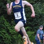 Bodie Strom races in the PCL 3A Championships.