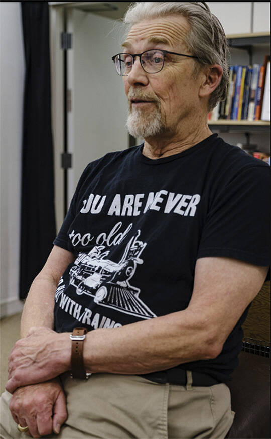 Club president Bill Hupe