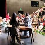 The new and improved stage and seating areas will be more comfortable for performers and attendees alike.