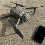 Indoor drones arent much bigger than a cell phone.