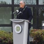 Governor Jay Inslee is excited about the Ted Spearman Justice Center.