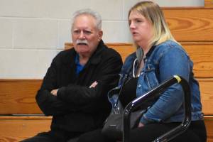 Nicholas Zeller-Singh/Kitsap News Group
Roger Miller begins his 40th season as the Spartans girls statistician.