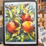 Ingrid Amirault provides a variety of oil paintings.