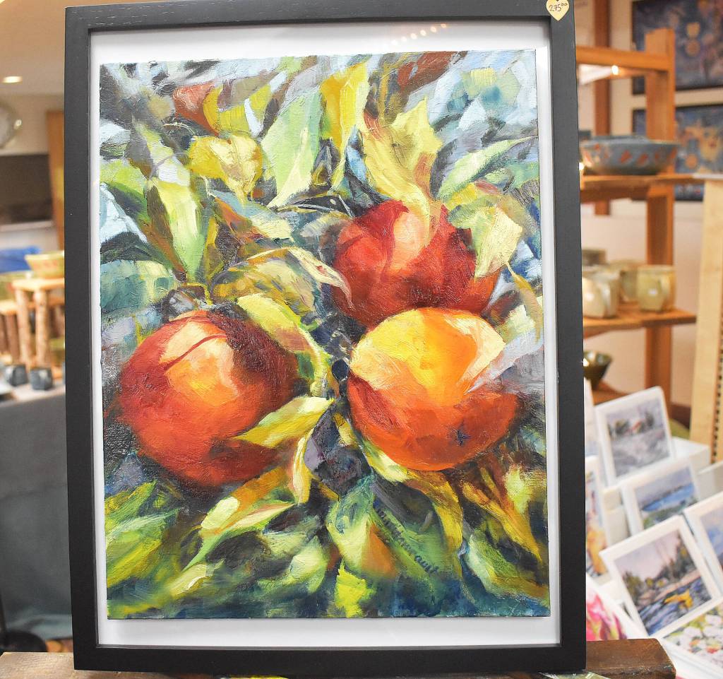 Ingrid Amirault provides a variety of oil paintings.