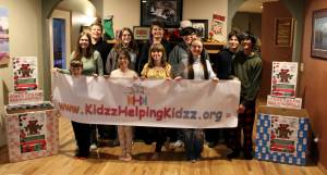 Elisha Meyer/Kitsap News Group
The kids are ready to take donations for this years Kidzz Helping Kidzz toy drive.