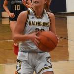 Sierra Berry grabs 11 rebounds against Peninsula.