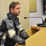 Nicholas Zeller-Singh/Kitsap News Group Photos
Aaron Blumenthal hopes the Bainbridge Island School District listens to the communitys concerns.