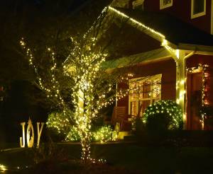 Nicholas Zeller-Singh/Kitsap News Group Photos
The North Town Woods houses showcase holiday spirit.