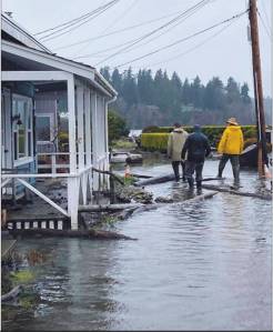 Files Photos
King Tides led to flooding and concerns about sea level rise.