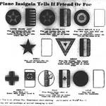 Graphic on if a plane was a friend or a foe.