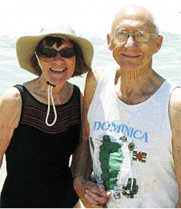 Bob and Laurel Oliver celebrate their 60th wedding anniversary.