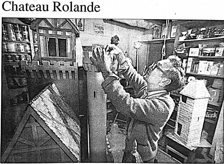 Dwight Shappell had his Holiday Village.