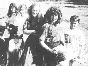 File Photos
Sharon Soames, front, and the festival crew.