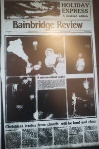 One of BIRs front pages in 1985.