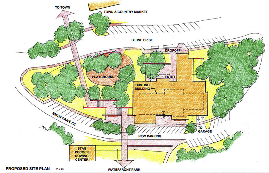 COBI courtesy image
1 of 3 possible senior center options.
