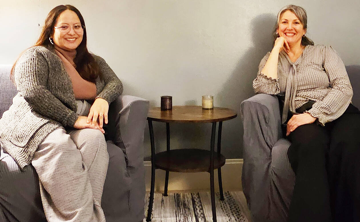 Becca Pilcher courtesy photo
Rebuilding Hopes community advocate Janet Mora, left, and therapist Megan Selvage.