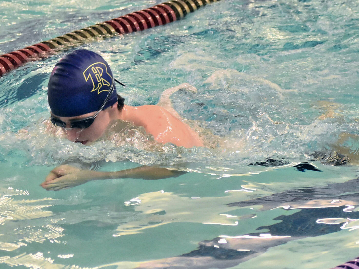 Knight Ibai Robinson competes on Bremertons relay teams.