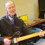 Steve Powell/Kitsap News Group Photos
KC Makela gets into the music as he plays guitar and sings.