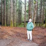 Steve Powell/Kitsap News Group Photos
Travis Wolfe, Horticulture program manager, checks out just a portion of the park for small dogs, which is about 2 acres in size.
