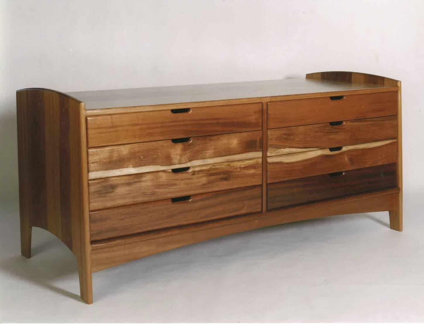 John Steiners favorite work, the dresser commissioned by the co-founder of Pixar that stands in the Bainbridge Island Museum of Art.