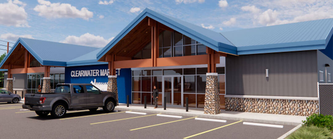 Rice Fergus Miller courtesy image
Rendering of what the Suquamish Tribes Clearwater Market near Poulsbo will look like.