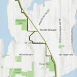 Alternatives of the STO Trail route.