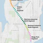 Segments of the STO Trail route.